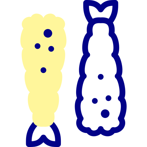 Tempura Detailed Mixed Lineal color icon