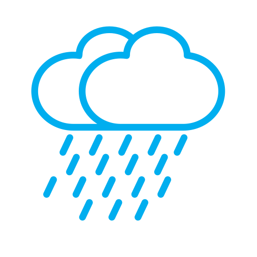 Rain Generic Simple Colors icon