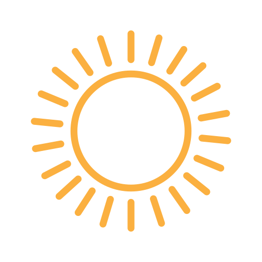 солнце Generic Simple Colors иконка