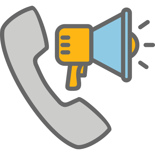 telemarketing Generic Outline Color icon