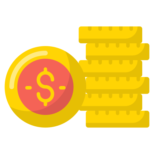 Coins stack Generic Flat icon