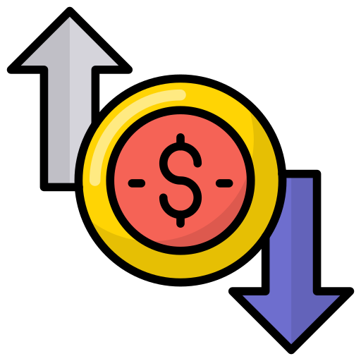 Dollar Generic Outline Color icon