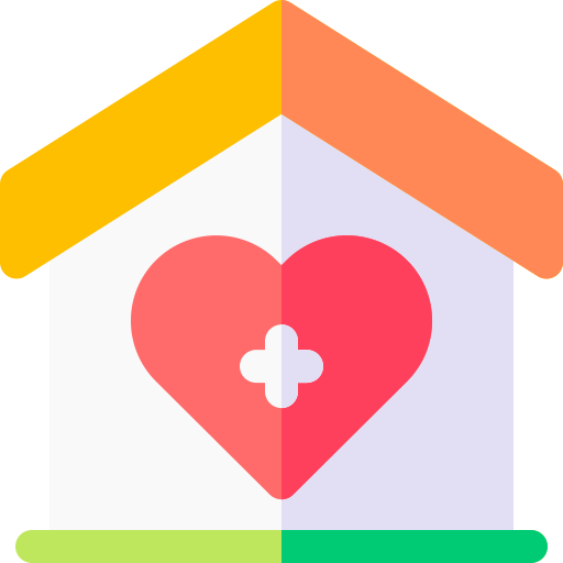 house Basic Rounded Flat icon