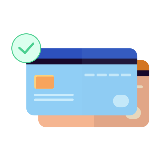 Debit cards Generic Flat icon