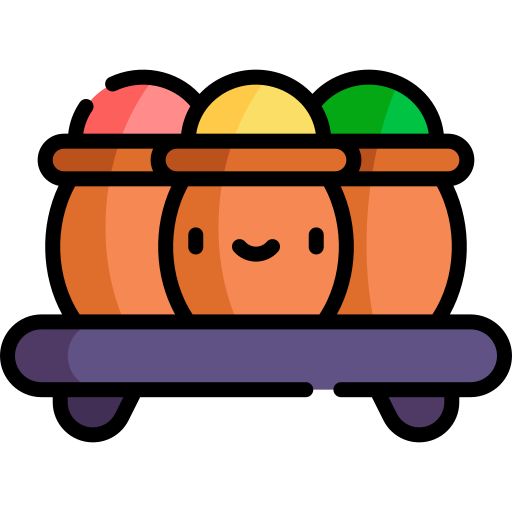Spices Kawaii Lineal color icon