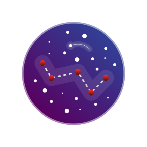 sterrenbeeld Generic Flat Gradient icoon