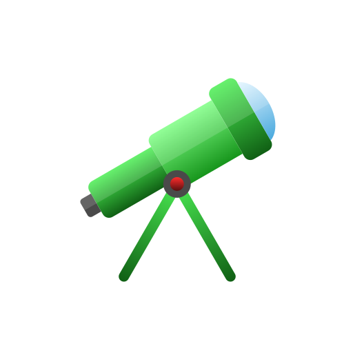 télescope Generic Flat Gradient Icône