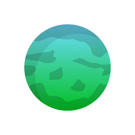행성 Generic Flat Gradient icon