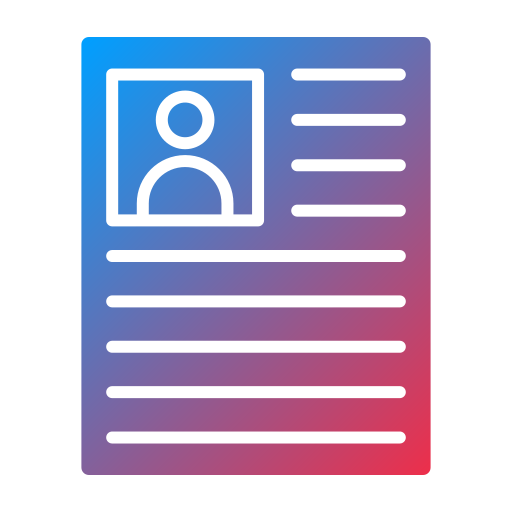 cv Generic Flat Gradient icona