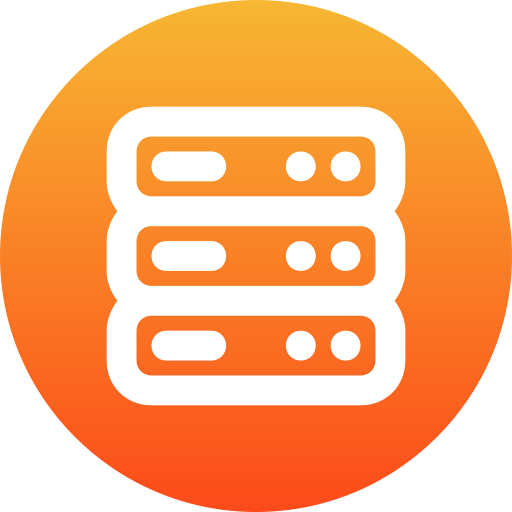 server Generic Flat Gradient icon