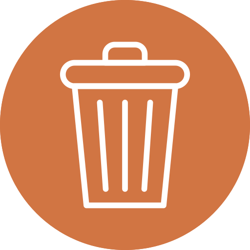 Trash Generic Flat icon