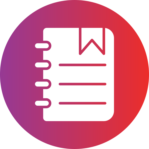Notepad Generic Flat Gradient icon