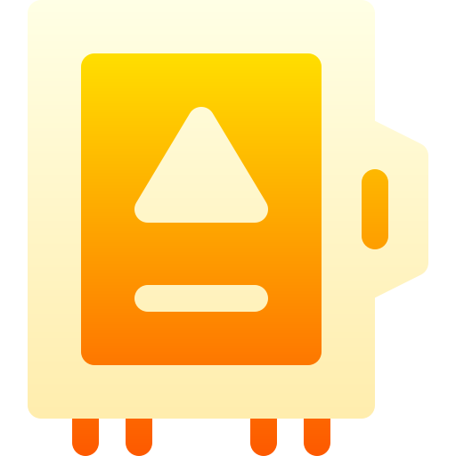 panel elektryczny Basic Gradient Gradient ikona