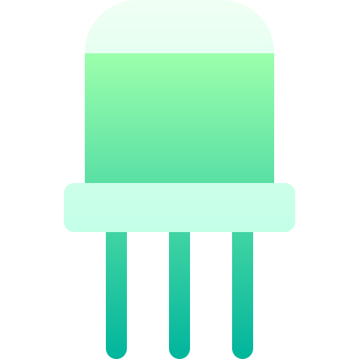 Transistor Basic Gradient Gradient icon