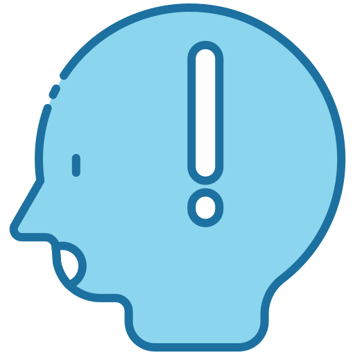 アラート Generic Blue icon