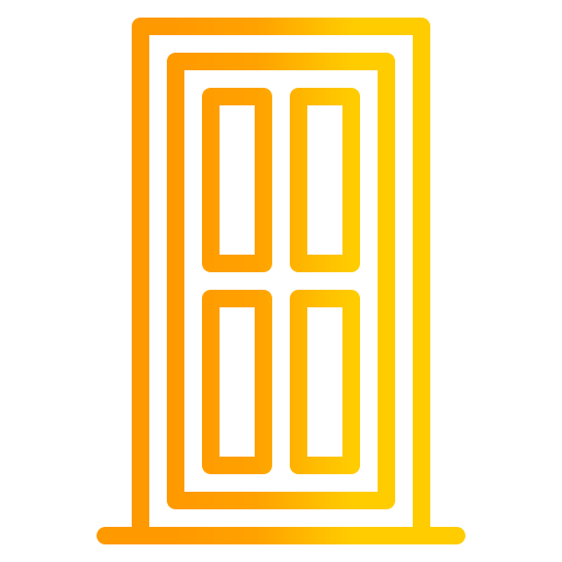 drzwi Generic Gradient ikona