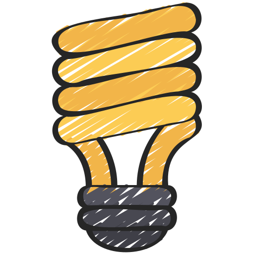 Light bulb Juicy Fish Sketchy icon