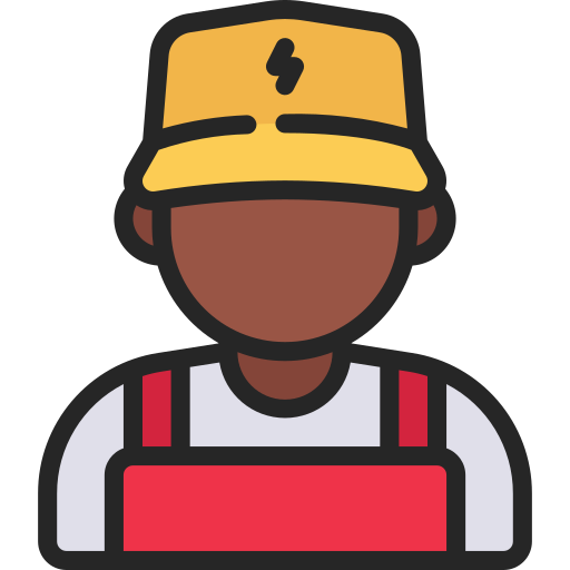 Electrician Juicy Fish Soft-fill icon