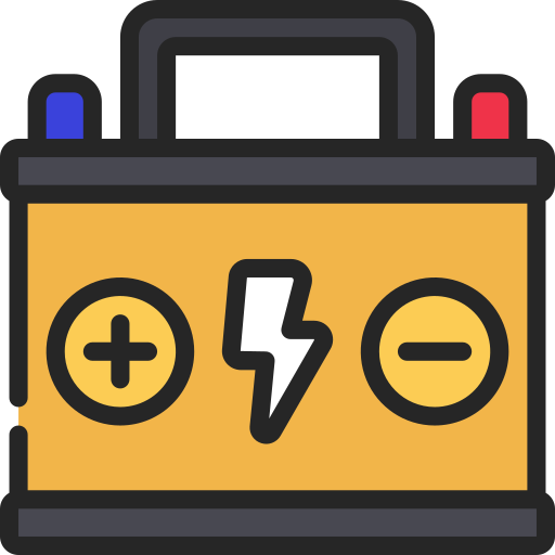 車の電池 Juicy Fish Soft-fill icon