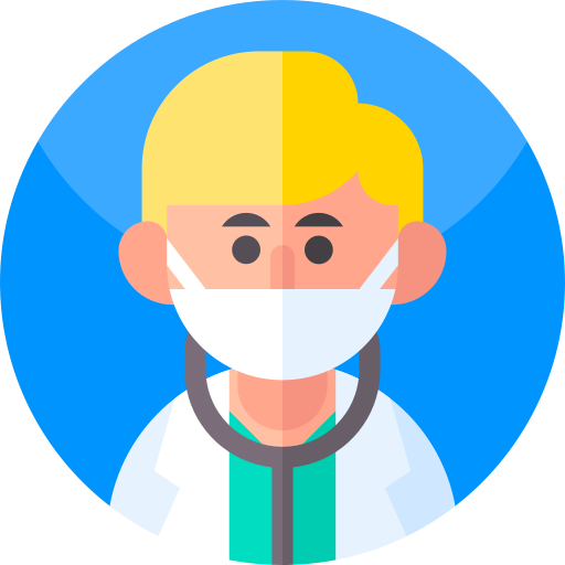 Doctor Geometric Flat Circular Flat icon