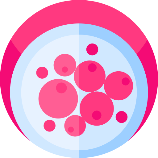 Cell Geometric Flat Circular Flat icon