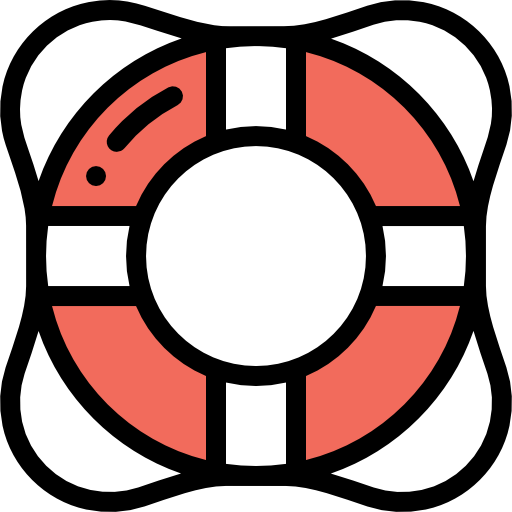 Lifesaver Detailed Rounded Lineal color icon