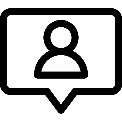 수행원 Basic Rounded Lineal icon