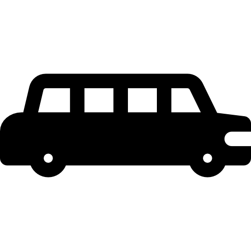 limusina Basic Rounded Filled icono