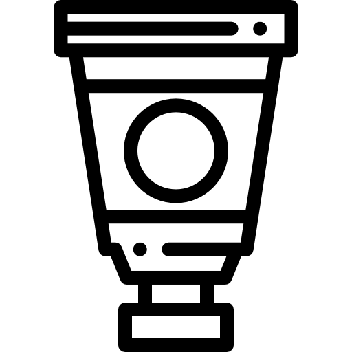 페인트 튜브 Detailed Rounded Lineal icon