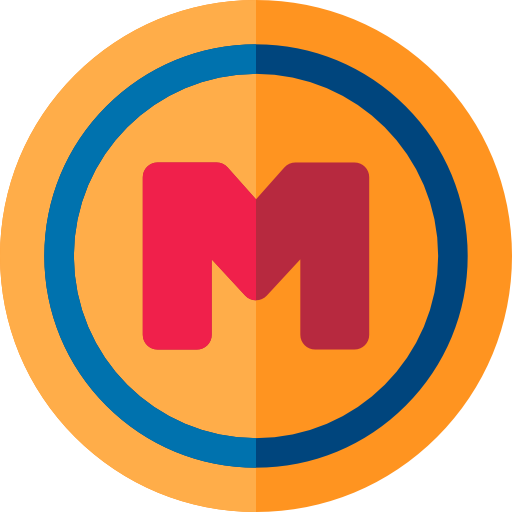 metro Basic Rounded Flat icon