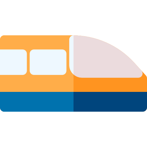 treno Basic Rounded Flat icona