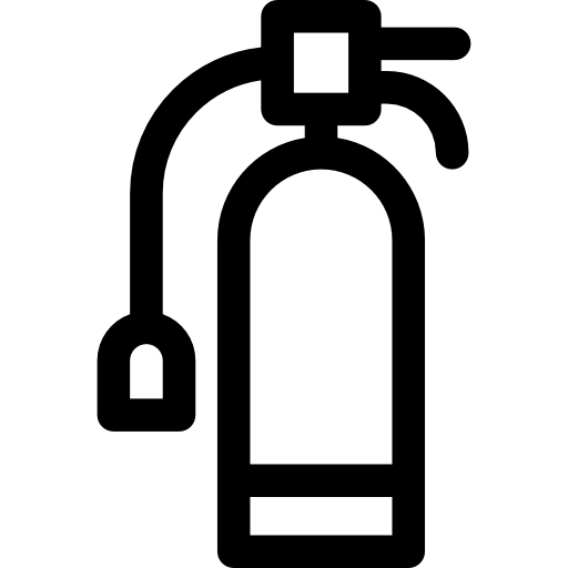 소화기 Basic Rounded Lineal icon