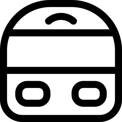 기차 Basic Rounded Lineal icon