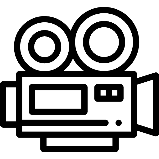 videokamera Detailed Rounded Lineal icon