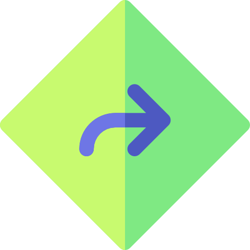 方向 Basic Rounded Flat icon