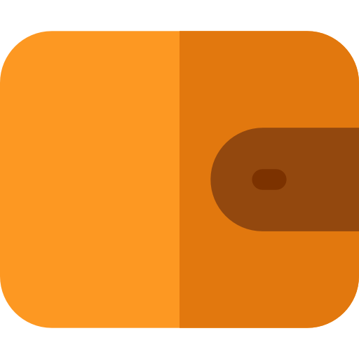 portfel Basic Rounded Flat ikona