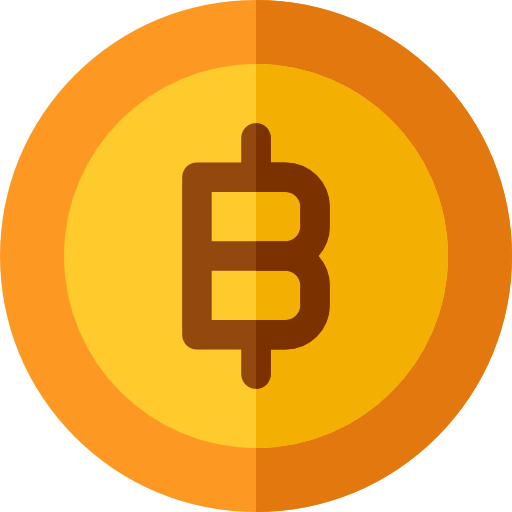 bitcoin Basic Rounded Flat icon