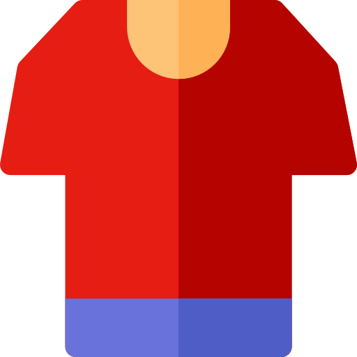 tシャツ Basic Rounded Flat icon