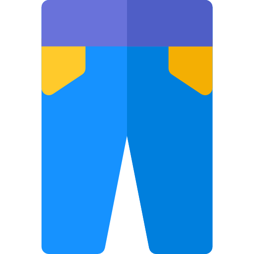 pantaloni Basic Rounded Flat icona