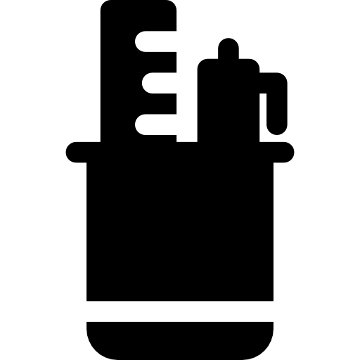 schreibwaren Basic Rounded Filled icon