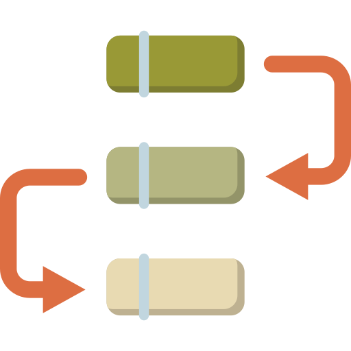 werkstroom Generic Flat icoon