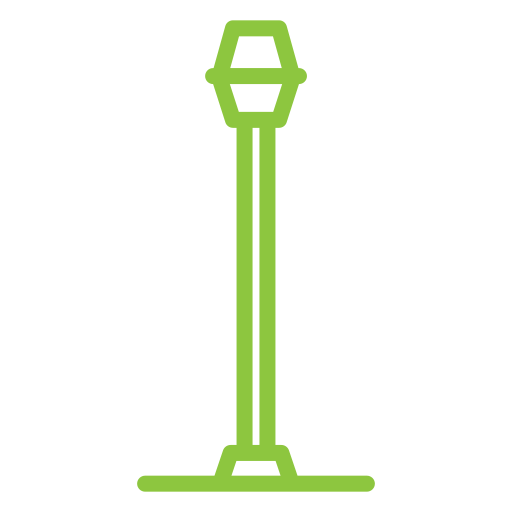 lampa uliczna Generic Simple Colors ikona