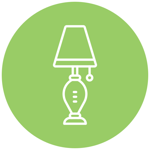 Table lamp Generic Flat icon