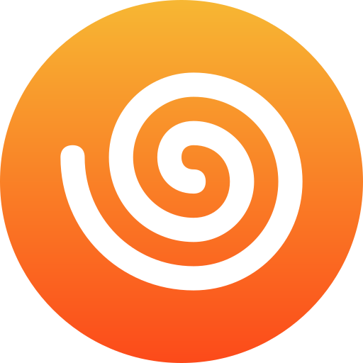 Spiral Generic Flat Gradient icon