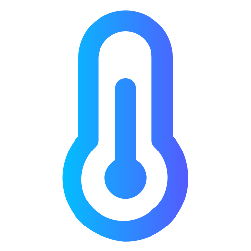 température Generic Gradient Icône