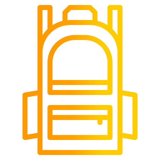 Backpack Generic Gradient icon