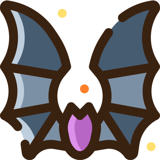 chauve souris Generic Outline Color Icône