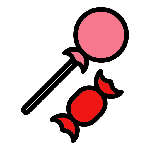 ハロウィンキャンディー Generic Outline Color icon