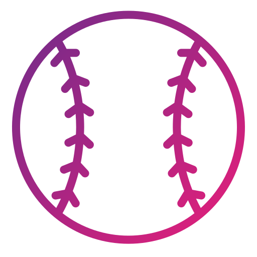 Softball Generic Gradient icon