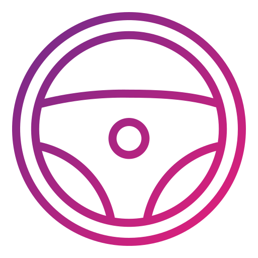 Steering Wheel Generic Gradient icon